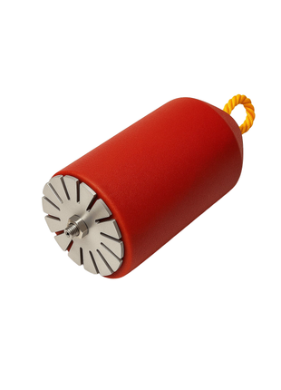 Foam-Gauge-Coated Pig